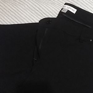 Larry Levine black stretch pants